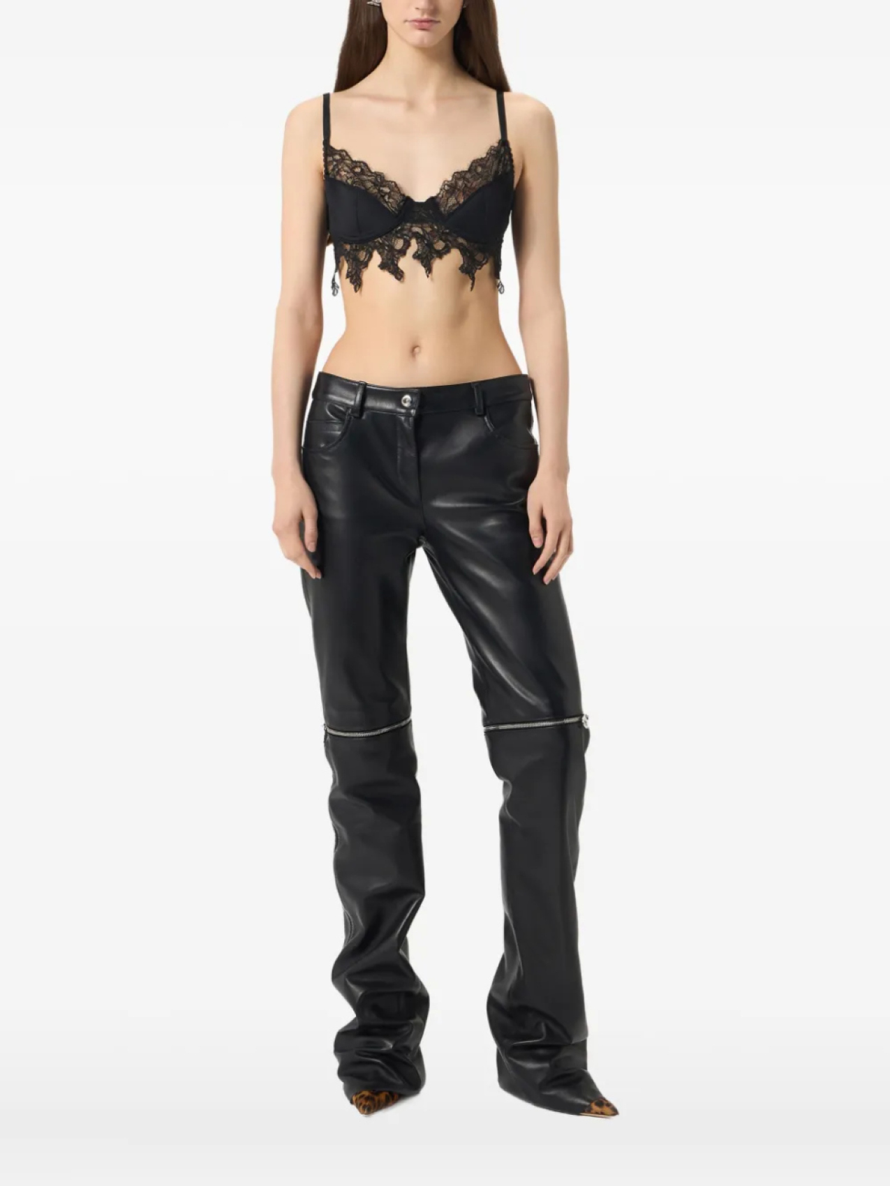 Blumarine топ с кружевом, черный
Blumarine топ с кружевом, черный