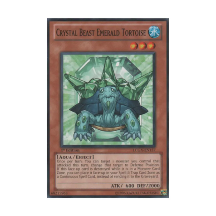 CCG Хрустальный зверь Изумрудная черепаха (Обычный), Yu-Gi-Oh - Legendary Collection 2 - Singles
CCG Хрустальный зверь Изумрудная черепаха (Обычный), Yu-Gi-Oh - Legendary Collection 2 - Singles