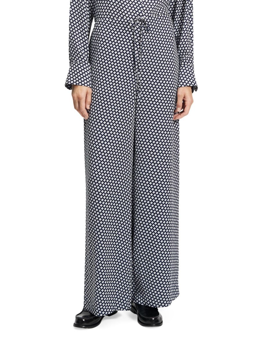 Брюки с геоблоками и завязками Theory, цвет Sapphire Multi
Брюки с геоблоками и завязками Theory, цвет Sapphire Multi