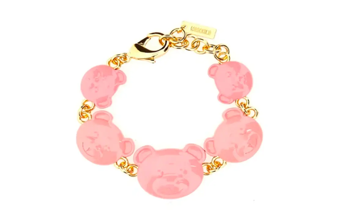 Браслет-цепочка Teddy Bear MOSCHINO, розовый
Браслет-цепочка Teddy Bear MOSCHINO, розовый