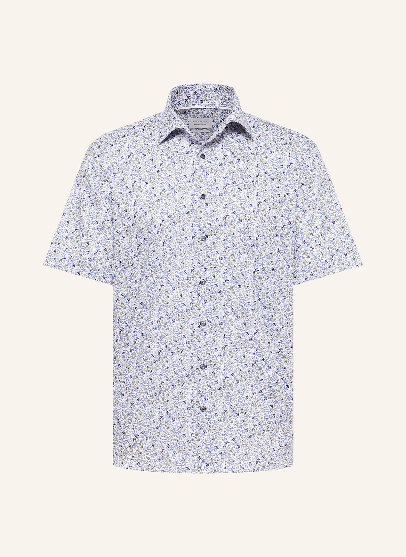 Рубашка с короткими рукавами, современный крой Eterna, мультиколор
Рубашка с короткими рукавами, современный крой Eterna, мультиколор