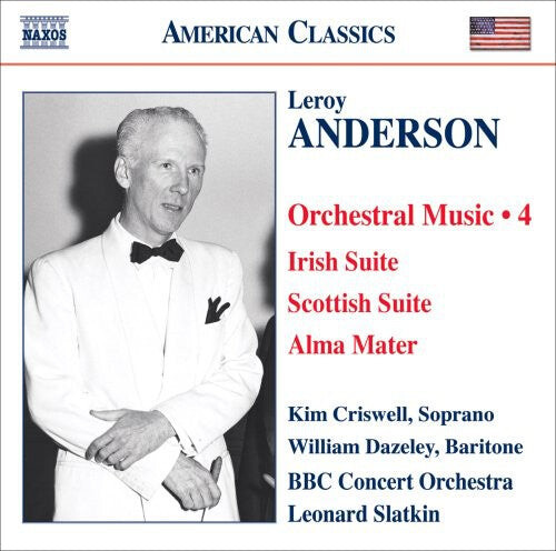 CD диск Anderson / Criswell / Slatkin / BBC Concert Orch: Orchestral Work 4 
CD диск Anderson / Criswell / Slatkin / BBC Concert Orch: Orchestral Work 4