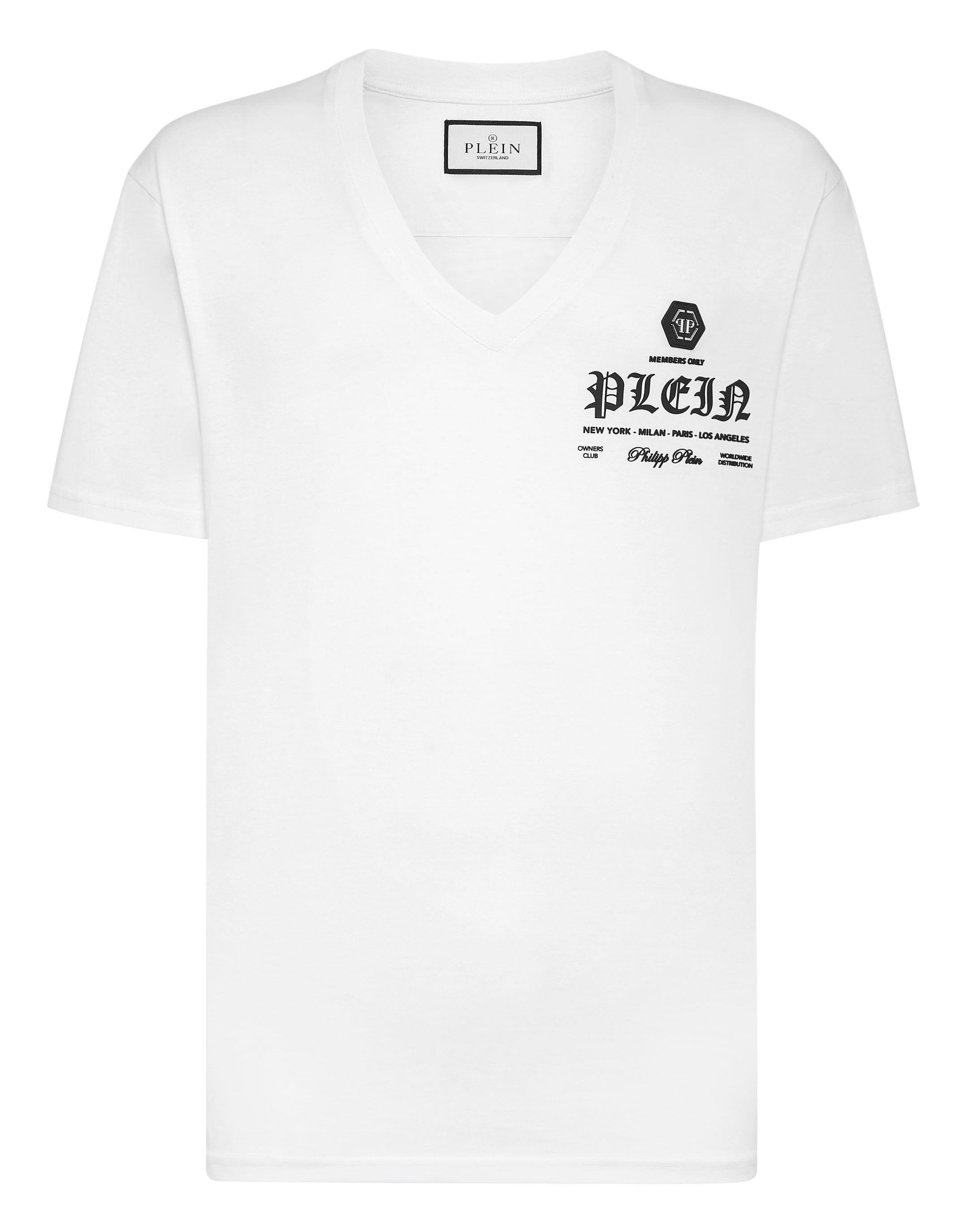 Футболка с V-образным вырезом PHILIPP PLEIN, белый
Футболка с V-образным вырезом PHILIPP PLEIN, белый