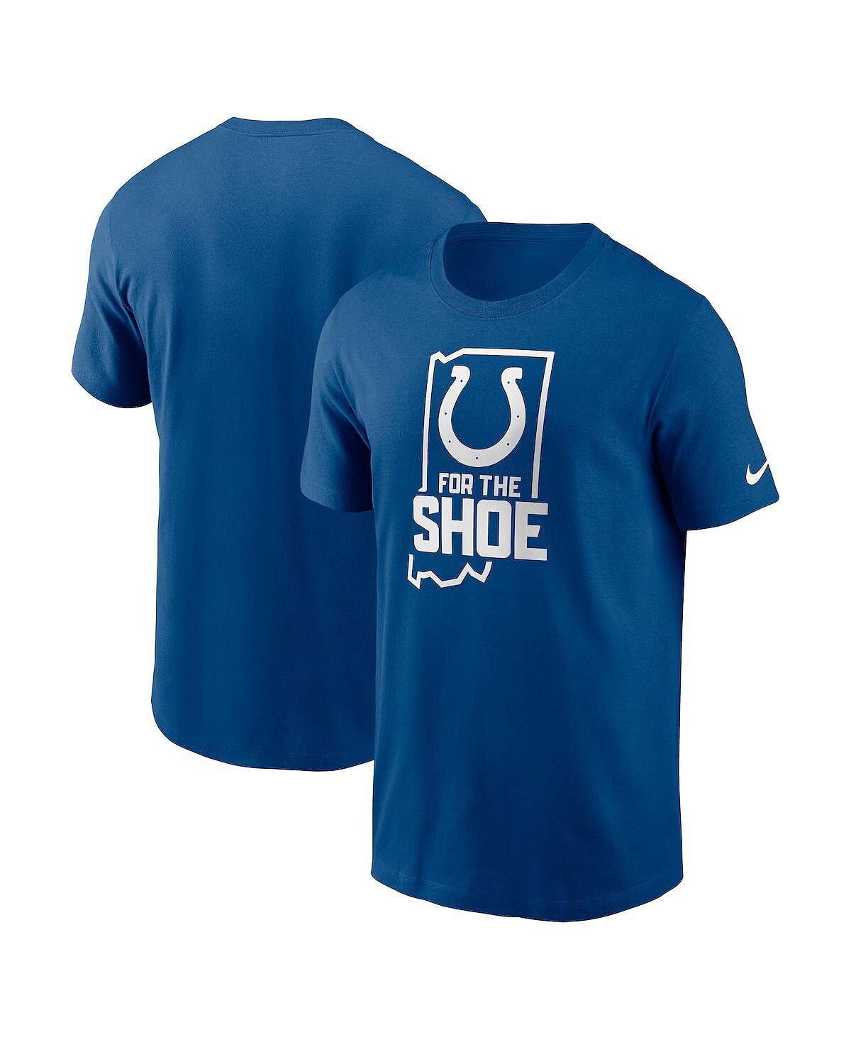 Мужская футболка Royal Indianapolis Colts Local Essential Nike
Мужская футболка Royal Indianapolis Colts Local Essential Nike