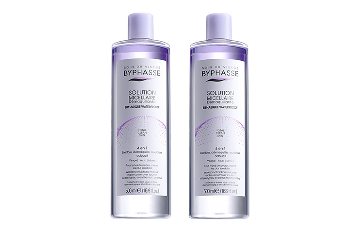 BYPHASSE Средство для снятия макияжа 3 в 1 для глаз, губ и лица удаление черных точек, отшелушивание, освежение, увлажнение 500мл*1
BYPHASSE Средство для снятия макияжа 3 в 1 для глаз, губ и лица удаление черных точек, отшелушивание, освежение, увлажнение 500мл*1