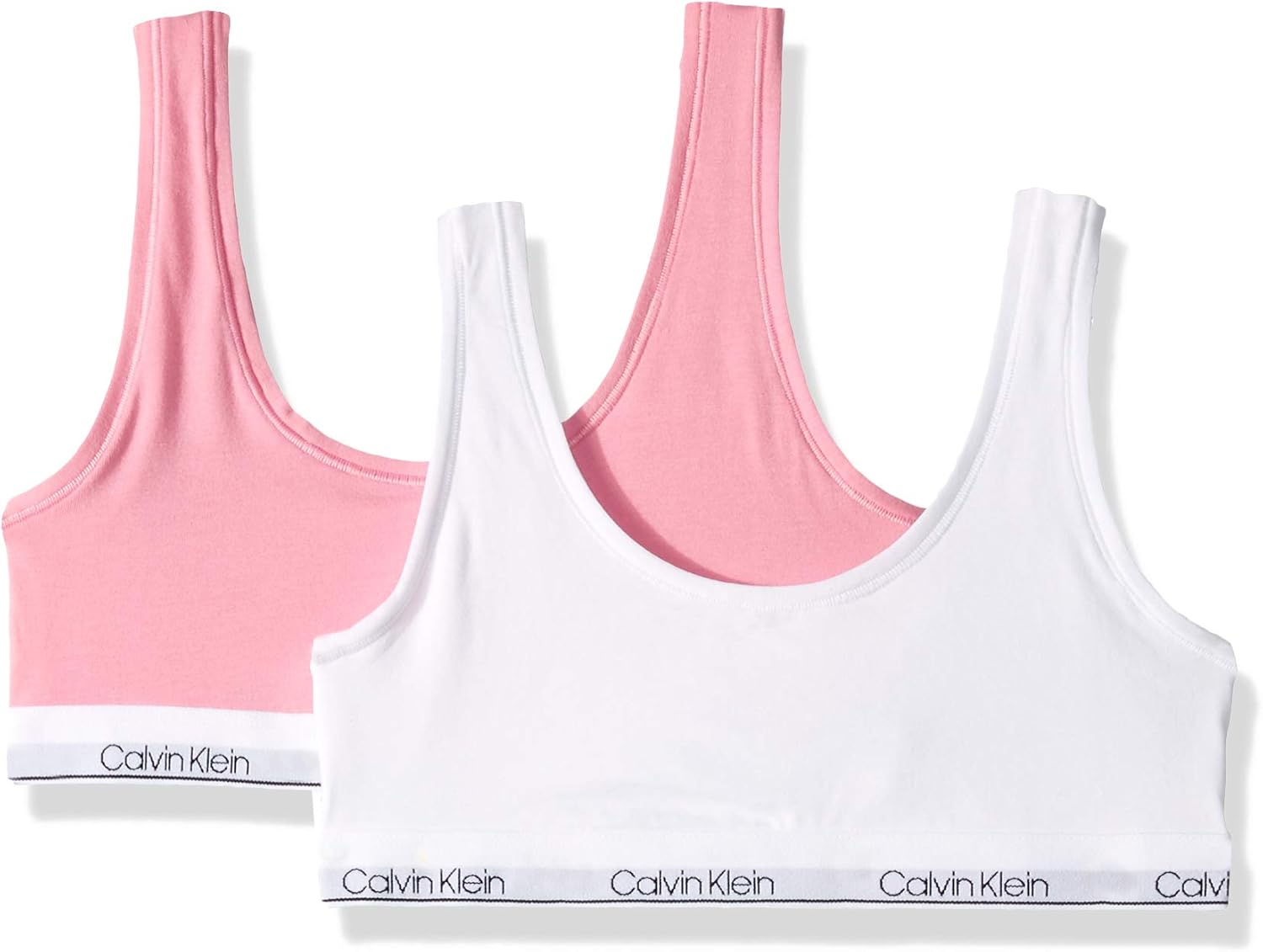 Бюстгальтеры-бралетты Calvin Klein Girls Modern Cotton, поштучно и в упаковке, Light Pink/White
Бюстгальтеры-бралетты Calvin Klein Girls Modern Cotton, поштучно и в упаковке, Light Pink/White