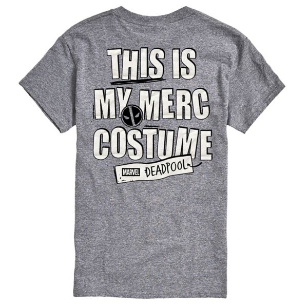 Мужская футболка с принтом "Дэдпул: Это мой костюм наемника" Marvel, серый
Мужская футболка с принтом "Дэдпул: Это мой костюм наемника" Marvel, серый