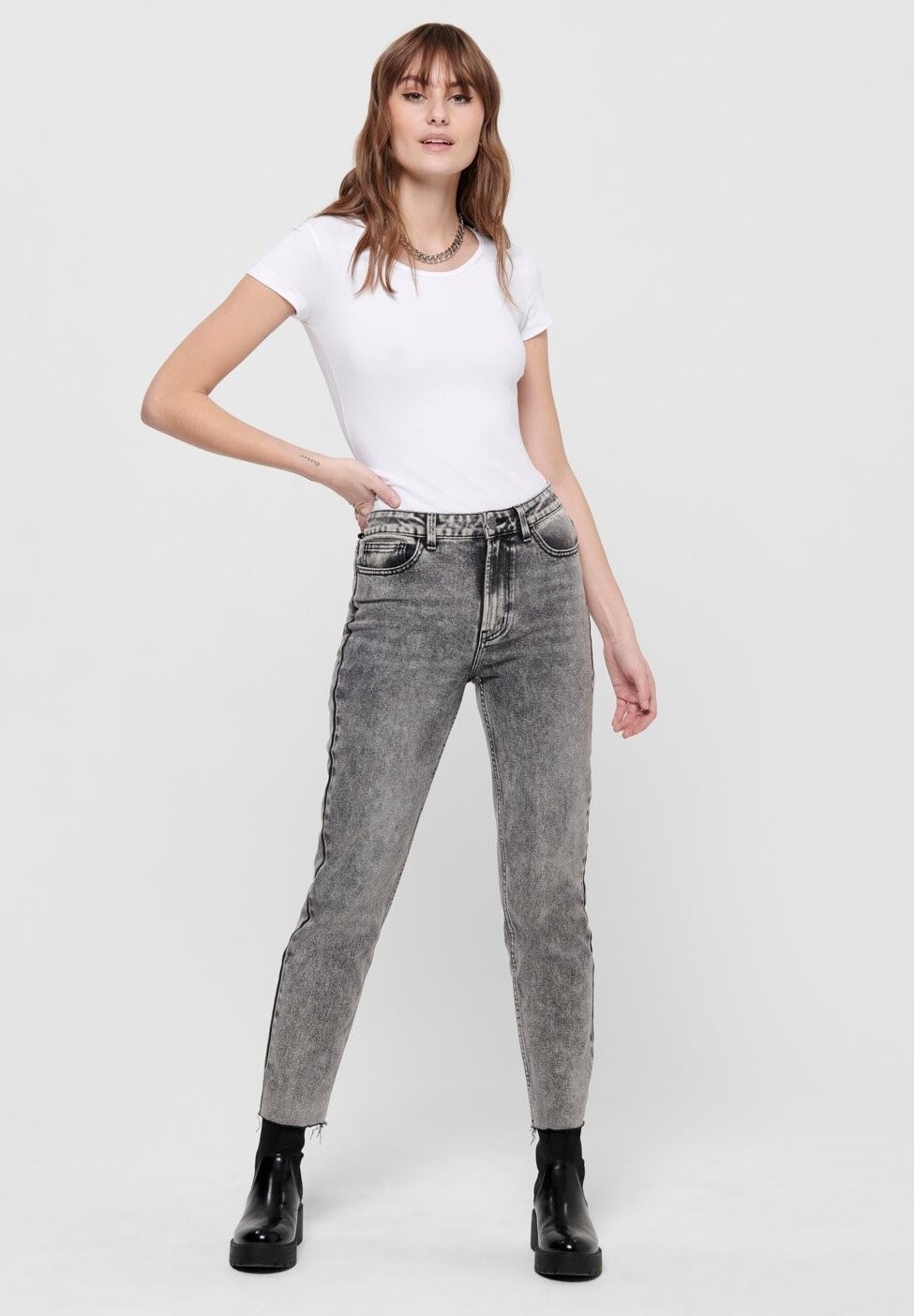 Футболка базовая PACK OF 3 ONLY, цвет white / white / white 
Футболка базовая PACK OF 3 ONLY, цвет white / white / white