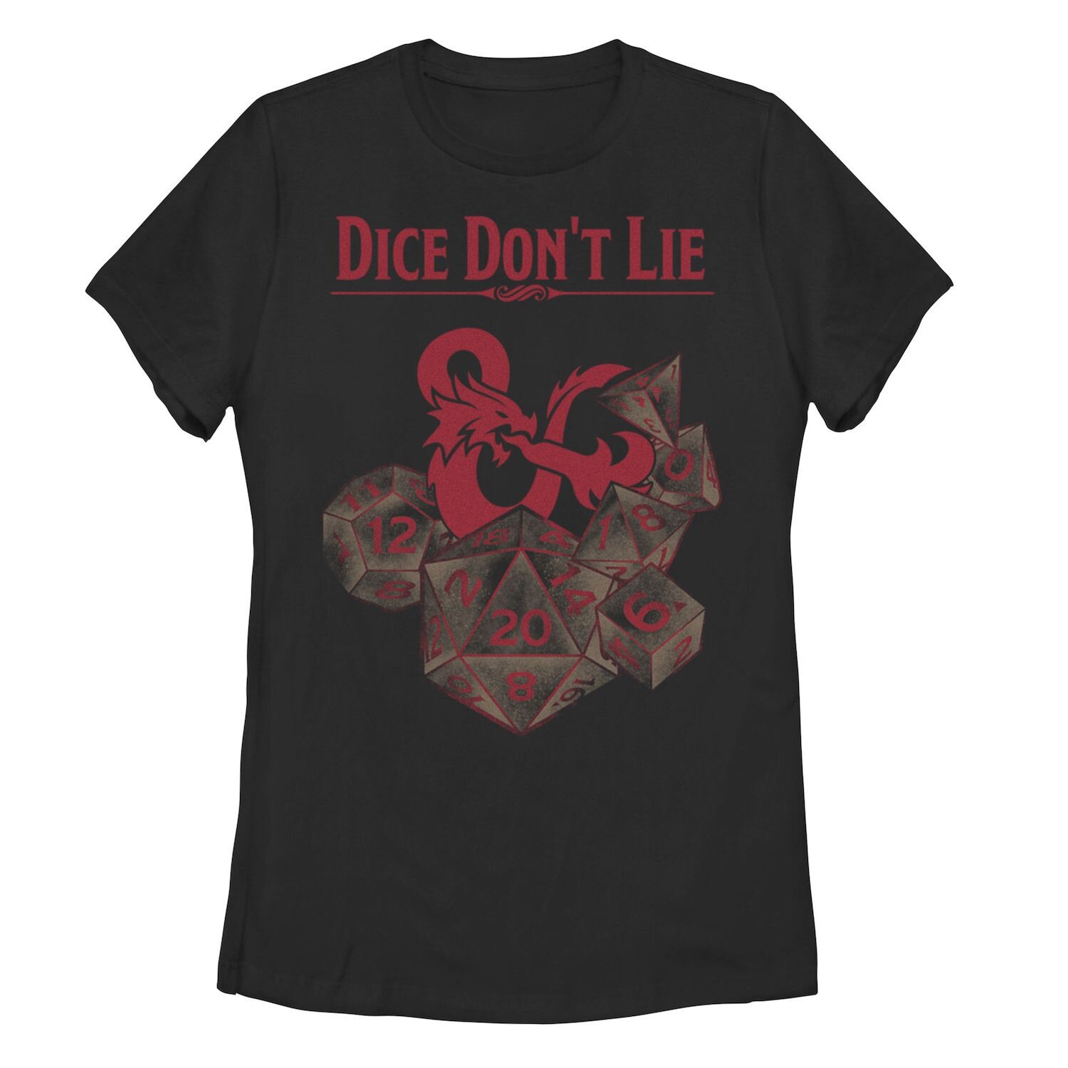 Детская футболка Dungeons & Dragons Dice Don't Lie с графическим рисунком Licensed Character
Детская футболка Dungeons & Dragons Dice Don't Lie с графическим рисунком Licensed Character