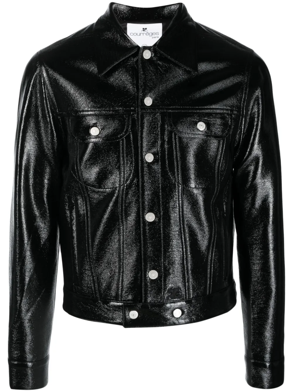 Куртка из искусственной кожи Courrèges, черный
Куртка из искусственной кожи Courrèges, черный
