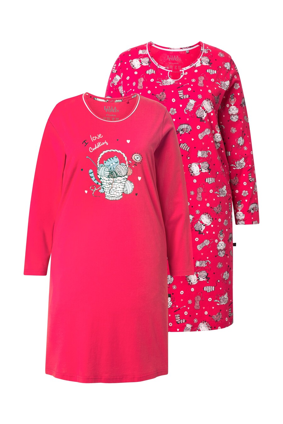 Ночная рубашка Ulla Popken, Magenta
Ночная рубашка Ulla Popken, Magenta