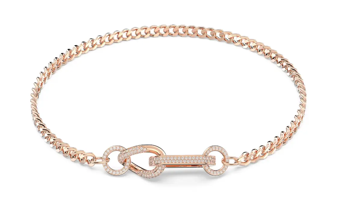 Колье Dextera, украшенное кристаллами Swarovski, розовое золото
Колье Dextera, украшенное кристаллами Swarovski, розовое золото