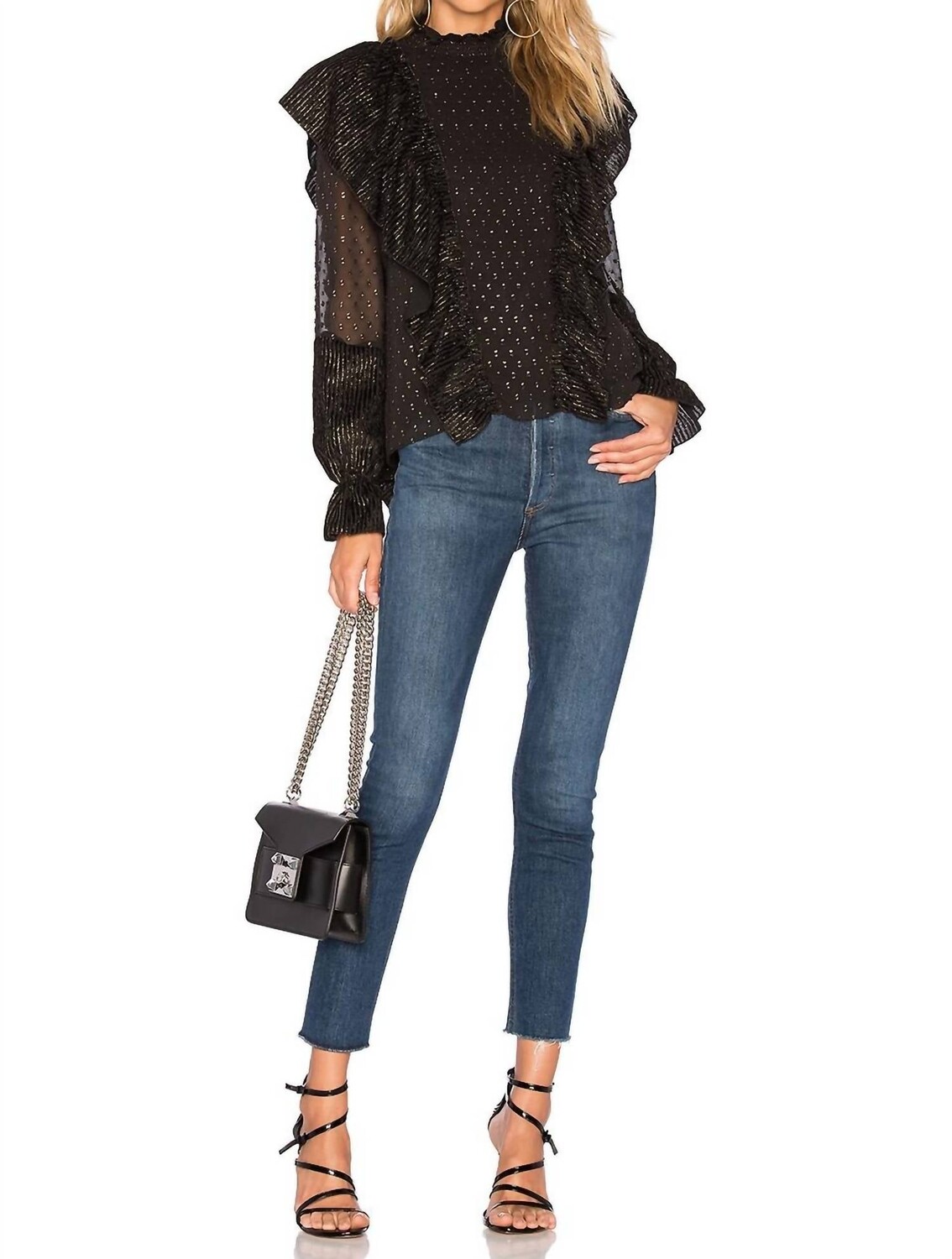 Черно-золотой топ Sienna Rachel Zoe
Черно-золотой топ Sienna Rachel Zoe