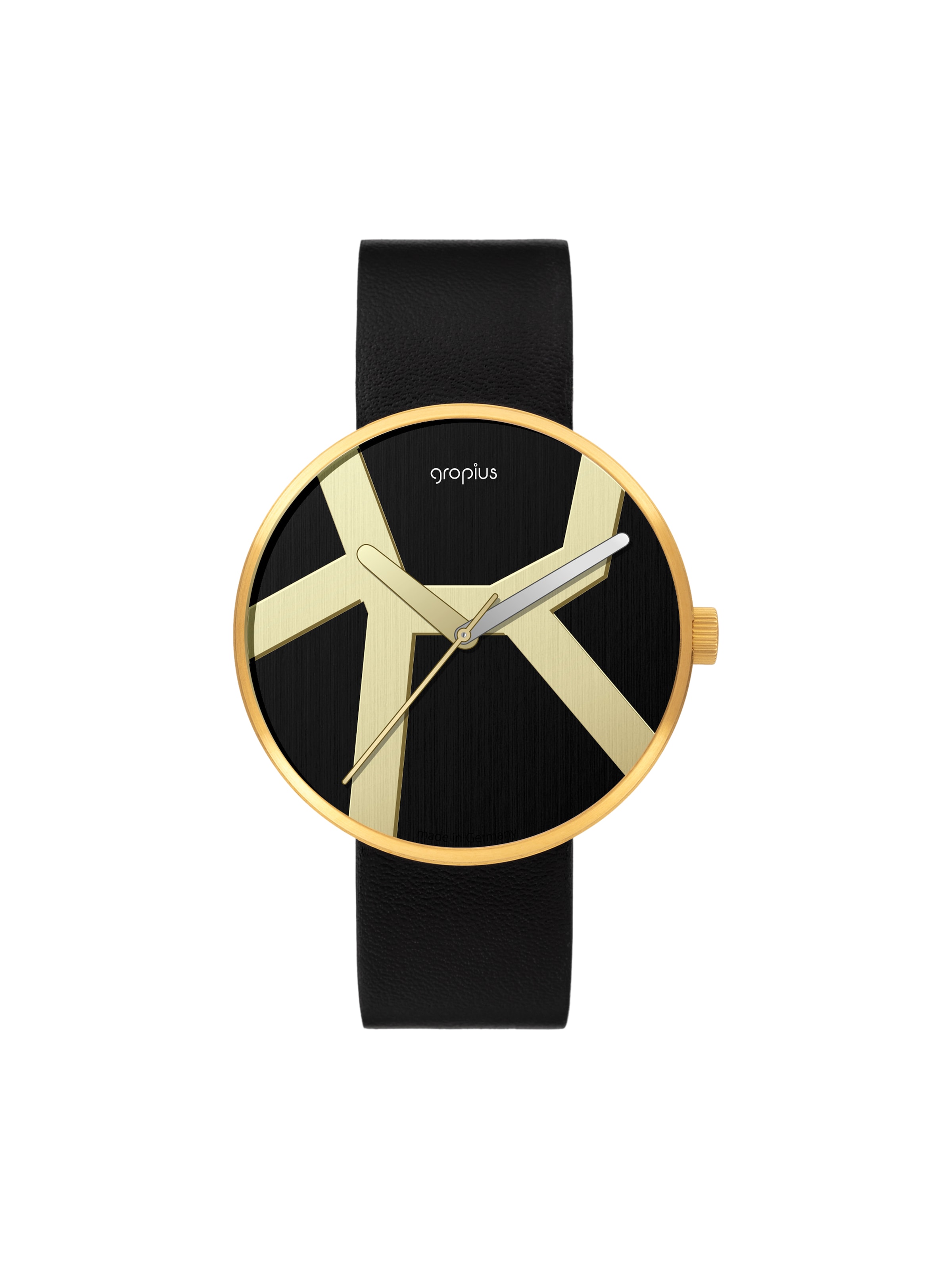 WALTER GROPIUS Часы Analog 'MOVE DELUXE' в черном цвете
WALTER GROPIUS Часы Analog 'MOVE DELUXE' в черном цвете