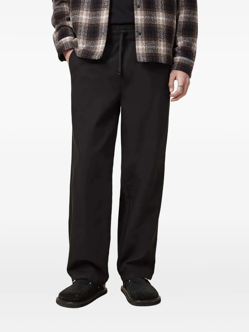 Брюки Hanbury с кулиской AllSaints, черный
Брюки Hanbury с кулиской AllSaints, черный