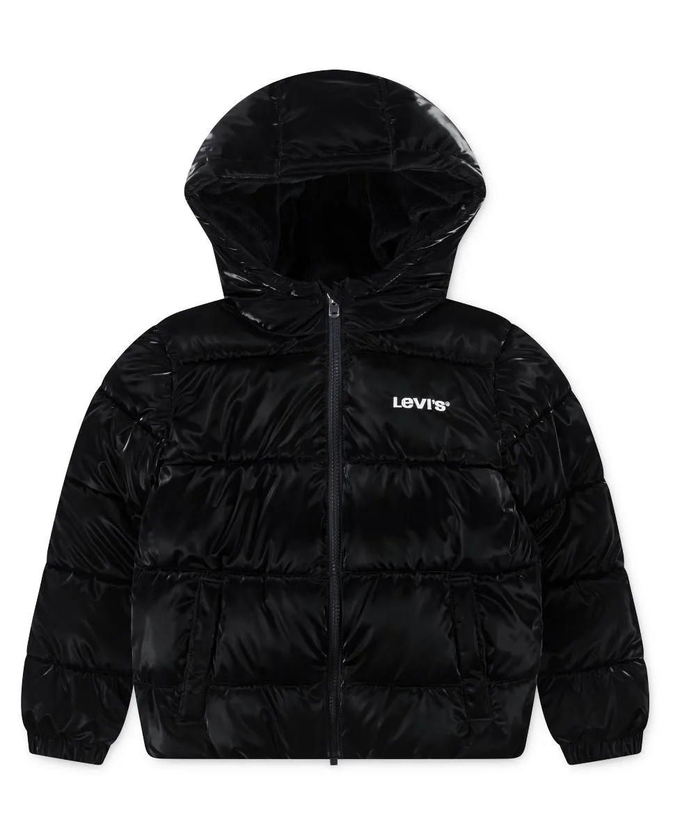 Стеганая куртка высокого веса Shiny для девочки Levi's, черный
Стеганая куртка высокого веса Shiny для девочки Levi's, черный