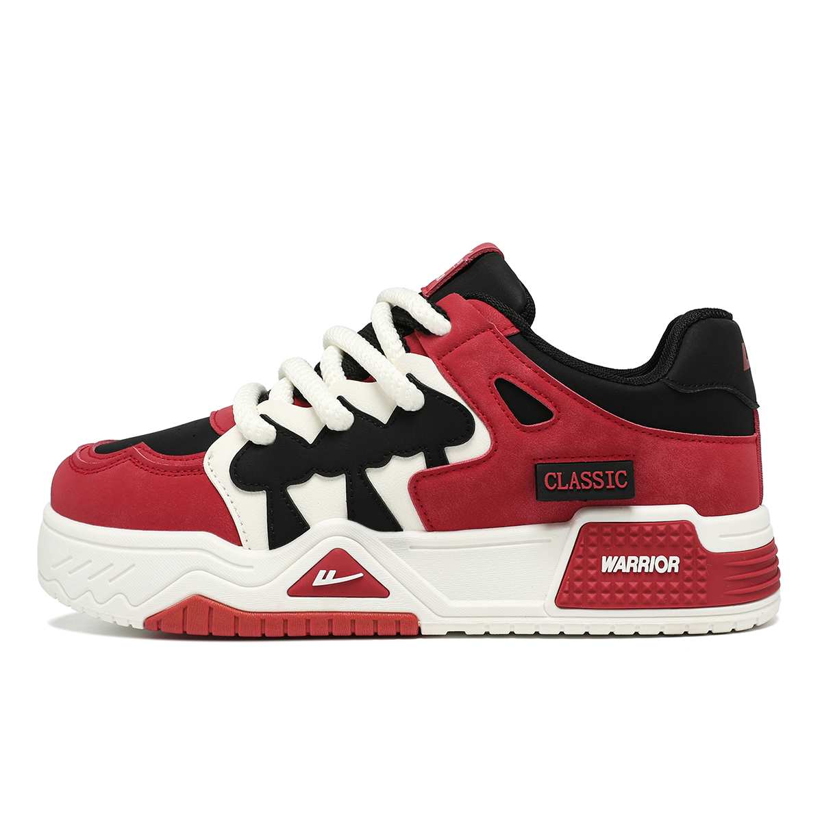 Мужские низкие скейтерские кроссовки для увеличения роста, устойчивые к истиранию, легкие и дышащие WARRIOR, красный черный
Мужские низкие скейтерские кроссовки для увеличения роста, устойчивые к истиранию, легкие и дышащие WARRIOR, красный черный