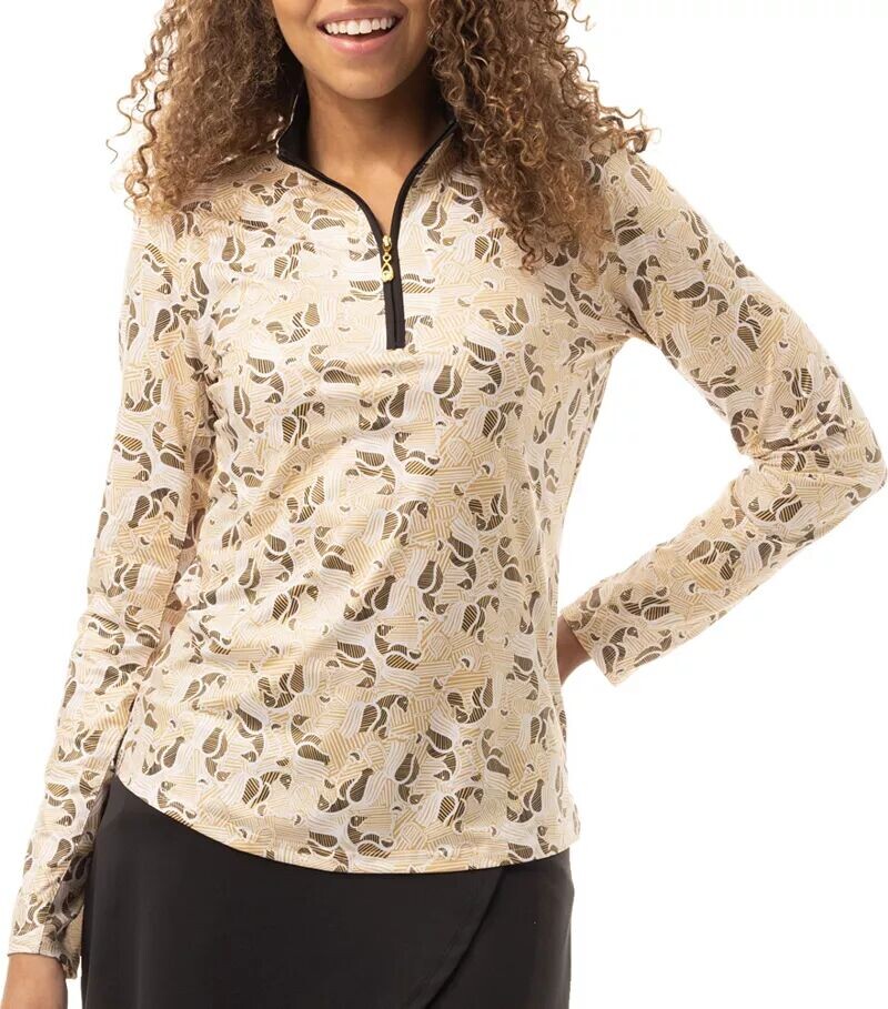 Женская рубашка для гольфа с воротником под горло и длинными рукавами Sansoleil Solcool
Женская рубашка для гольфа с воротником под горло и длинными рукавами Sansoleil Solcool