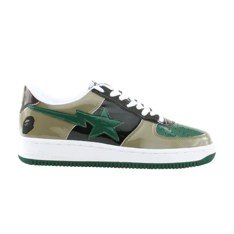 Кроссовки BAPE Bapesta FS-001 Low 'Olive Green', зеленый
Кроссовки BAPE Bapesta FS-001 Low 'Olive Green', зеленый