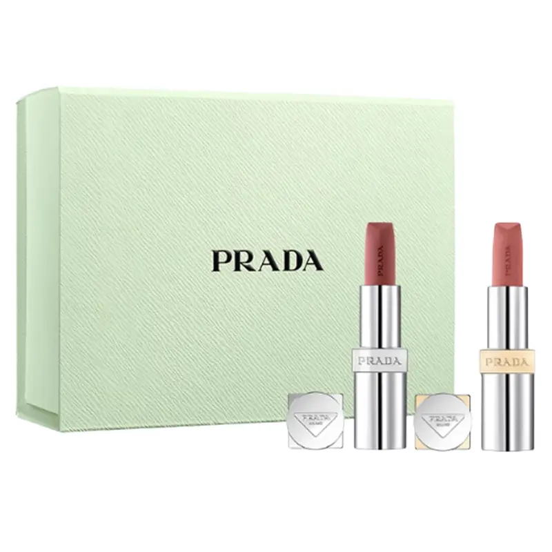 Набор из 2 помад Matte #B107+#B101 в подарочной упаковке PRADA
Набор из 2 помад Matte #B107+#B101 в подарочной упаковке PRADA