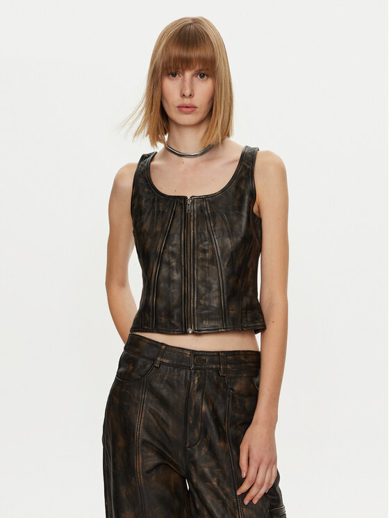 Топ regular fit Linera 10909487 Gestuz, коричневый
Топ regular fit Linera 10909487 Gestuz, коричневый