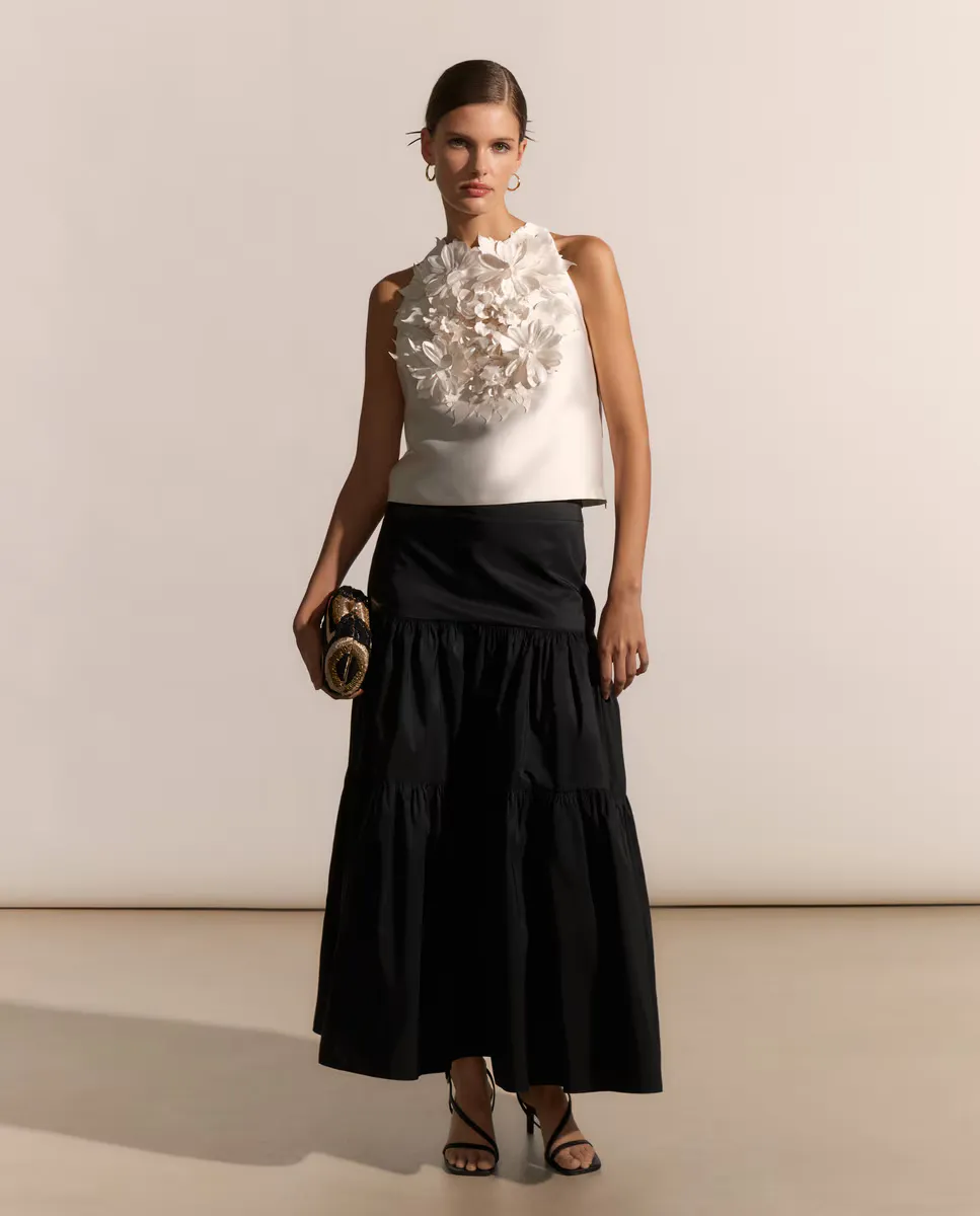 Топ с принтом и халтером Woman Fiesta El Corte Inglés, цвет 120 Crudo
Топ с принтом и халтером Woman Fiesta El Corte Inglés, цвет 120 Crudo