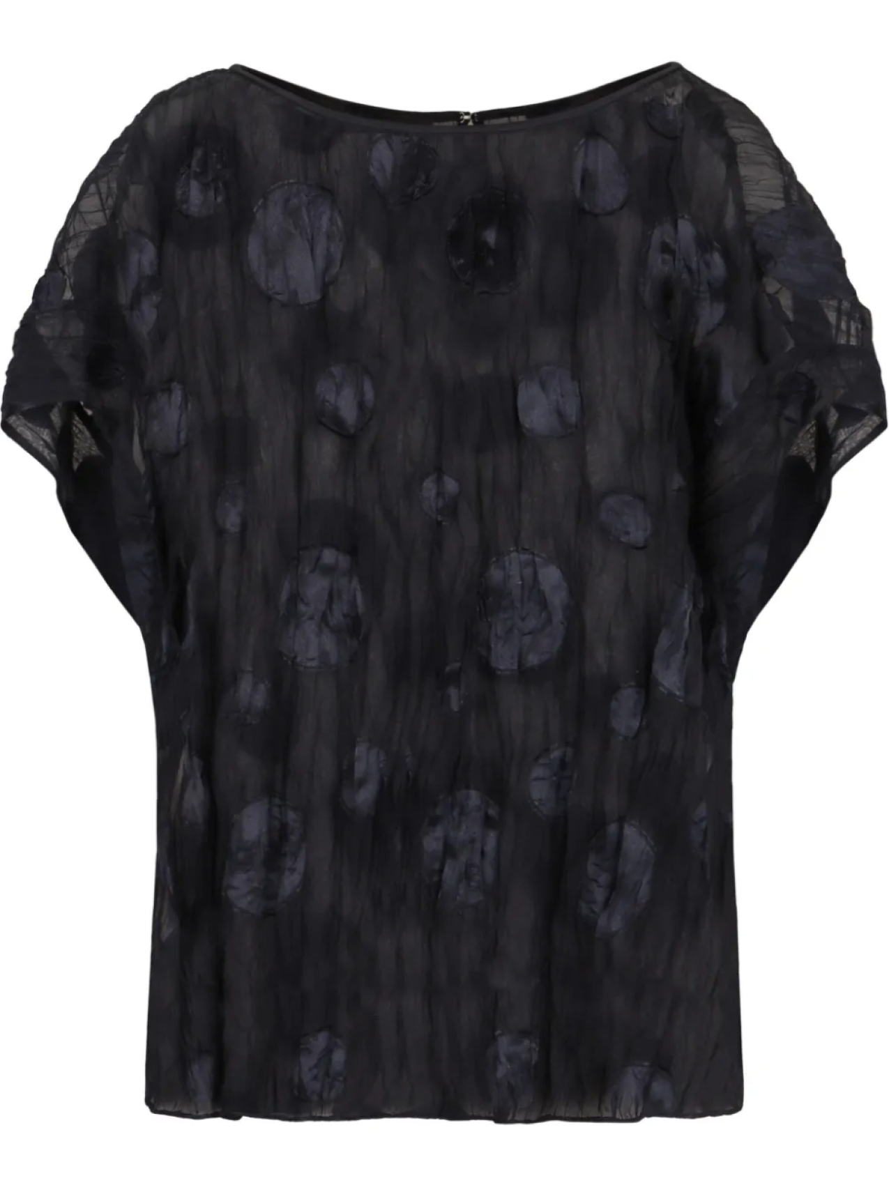 Emporio Armani жаккардовая блузка, синий 
Emporio Armani жаккардовая блузка, синий