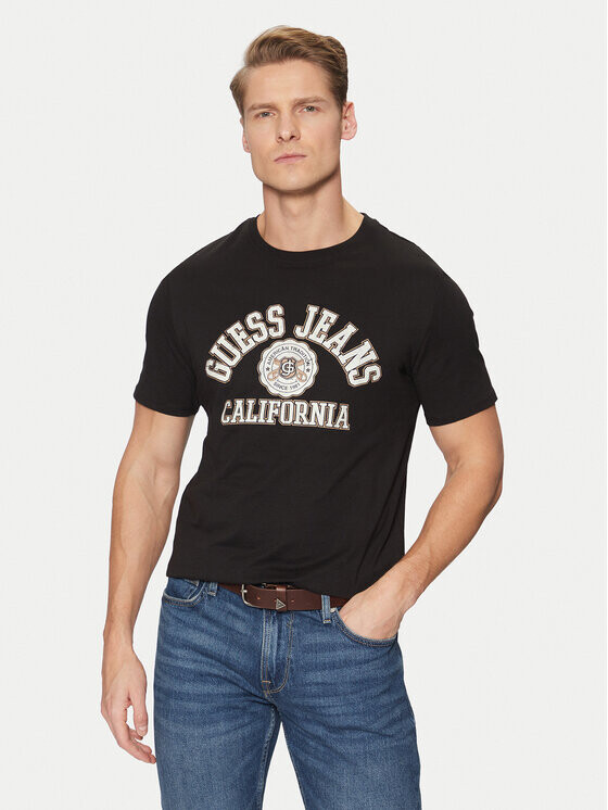 Футболка узкого кроя Guess Jeans, черный
Футболка узкого кроя Guess Jeans, черный