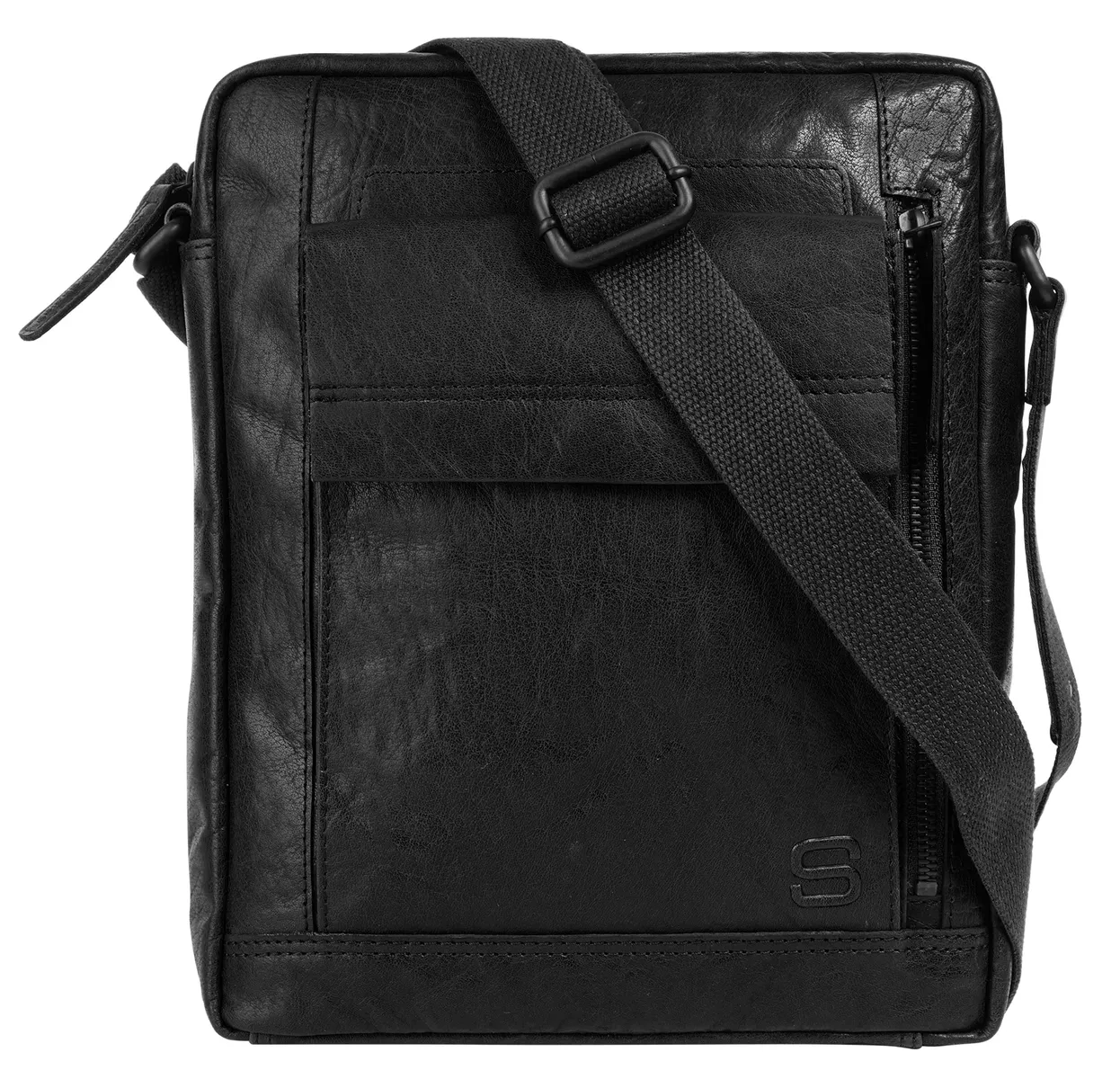 Сумка через плечо Spikes & Sparrow, натуральная кожа, черный
Сумка через плечо Spikes & Sparrow, натуральная кожа, черный