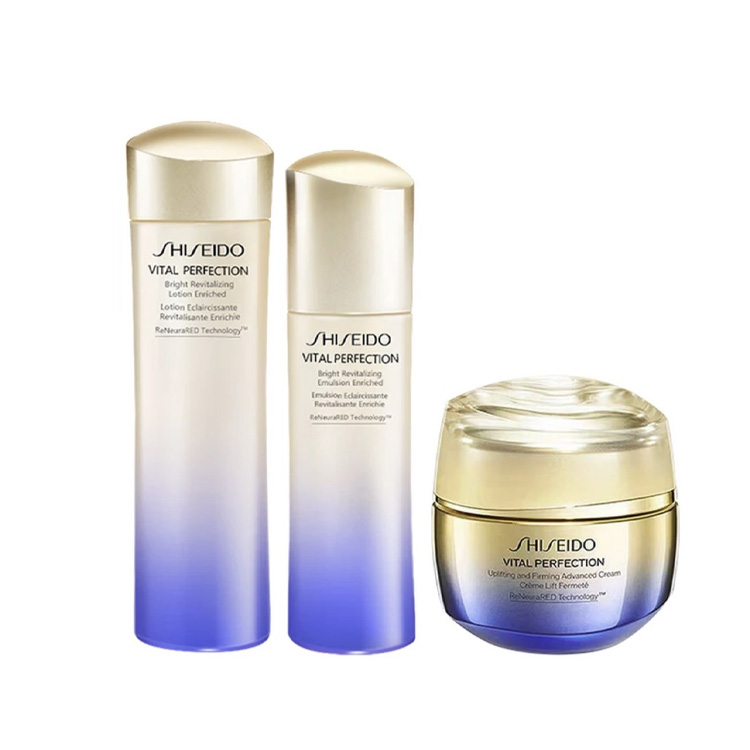 2 New Version Moisturizing Joy водный крем и лосьон набор для ухода за кожей осветляющий увлажняющий SHISEIDO, three-piece set: joy vitality hydrating toner 150ml+joy vitality moisturizing lotion 100ml+joy vitality moisturizing кремовый 50ml
2 New Version Moisturizing Joy водный крем и лосьон набор для ухода за кожей осветляющий увлажняющий SHISEIDO, three-piece set: joy vitality hydrating toner 150ml+joy vitality moisturizing lotion 100ml+joy vitality moisturizing кремовый 50ml