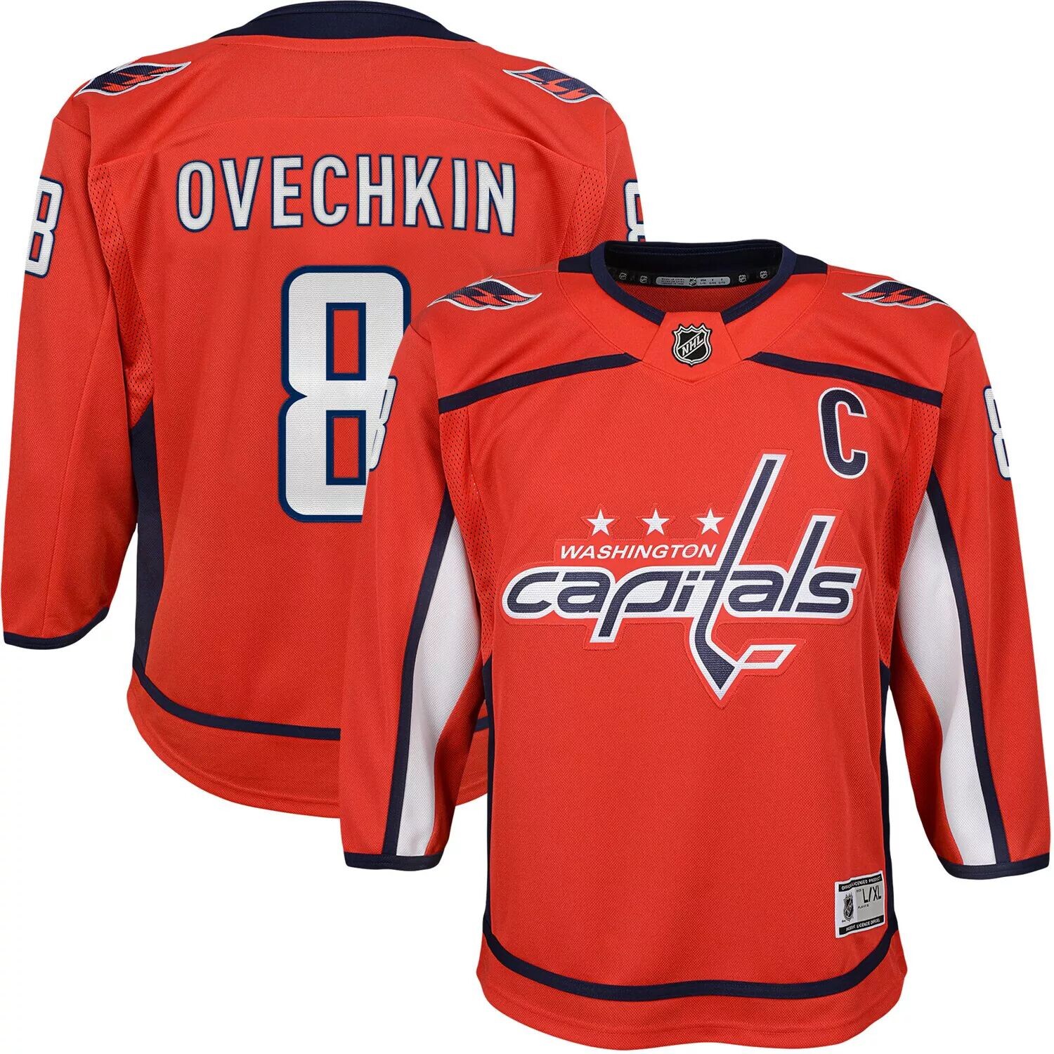 Молодежная майка Александра Овечкина Red Washington Capitals Home Premier Player Outerstuff
Молодежная майка Александра Овечкина Red Washington Capitals Home Premier Player Outerstuff
