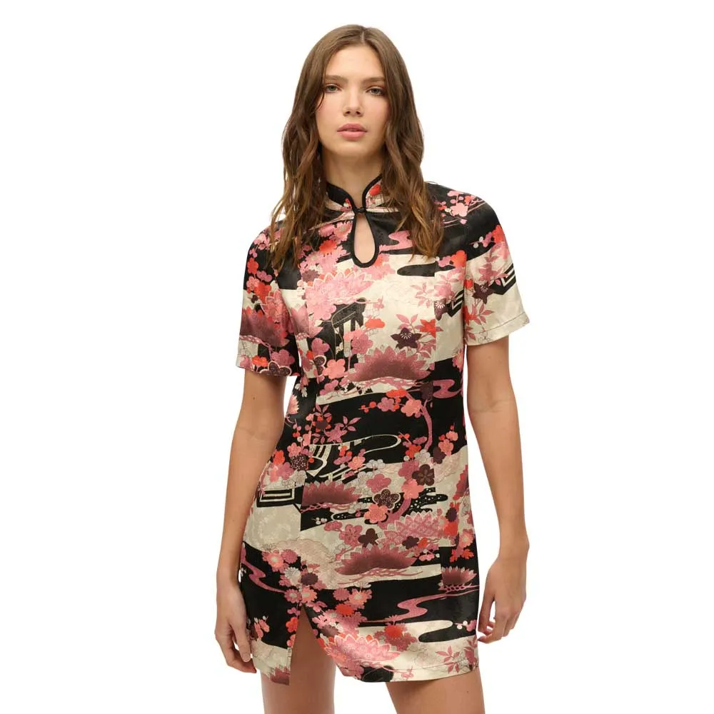 Платье Superdry Mandarin Jacquard short, разноцветный
Платье Superdry Mandarin Jacquard short, разноцветный