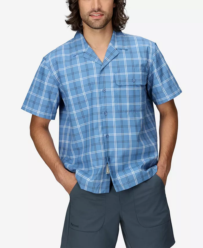 Мужская рубашка AirExchange Ultraviolet Protection Factor 40 Camp Novelty с коротким рукавом Marmot, синий
Мужская рубашка AirExchange Ultraviolet Protection Factor 40 Camp Novelty с коротким рукавом Marmot, синий