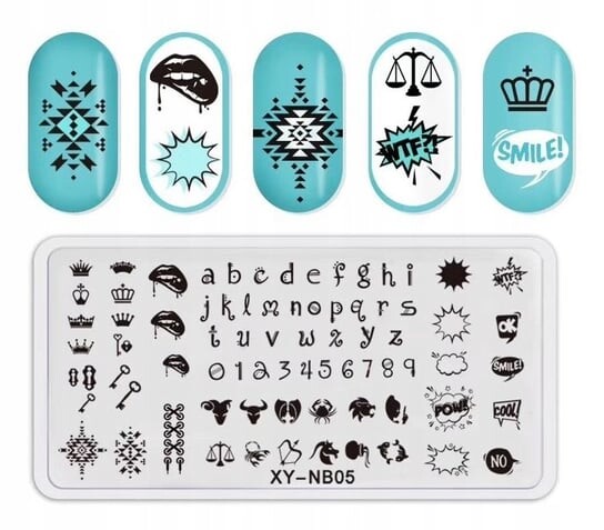 Пластина для штампа для ногтей, Tojato
Пластина для штампа для ногтей, Tojato