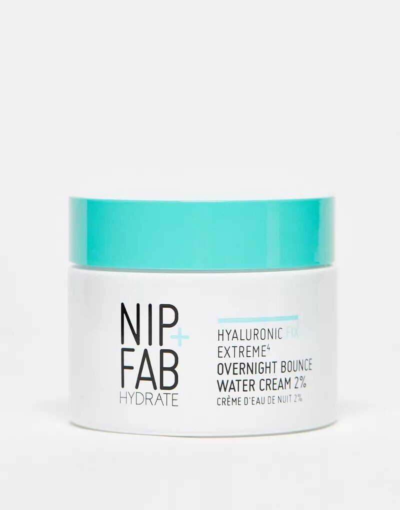 Nip+Fab – Hyaluronic Fix Extreme4 Overnight Bounce Water Cream 2% – ночной крем, 50 мл
Nip+Fab – Hyaluronic Fix Extreme4 Overnight Bounce Water Cream 2% – ночной крем, 50 мл