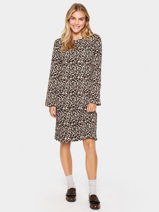 Платье с расклешенными рукавами илиссы с леопардовым принтом Saint Tropez, черный/разноцветный
Платье с расклешенными рукавами илиссы с леопардовым принтом Saint Tropez, черный/разноцветный