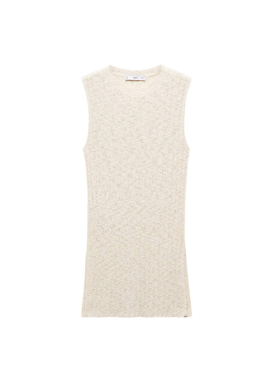 Вязаный топ MANGO Knitted Top, пятнистый бежевый
Вязаный топ MANGO Knitted Top, пятнистый бежевый