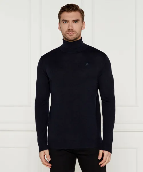 Шерстяная водолазка Slim fit Karl Lagerfeld, синий 
Шерстяная водолазка Slim fit Karl Lagerfeld, синий
