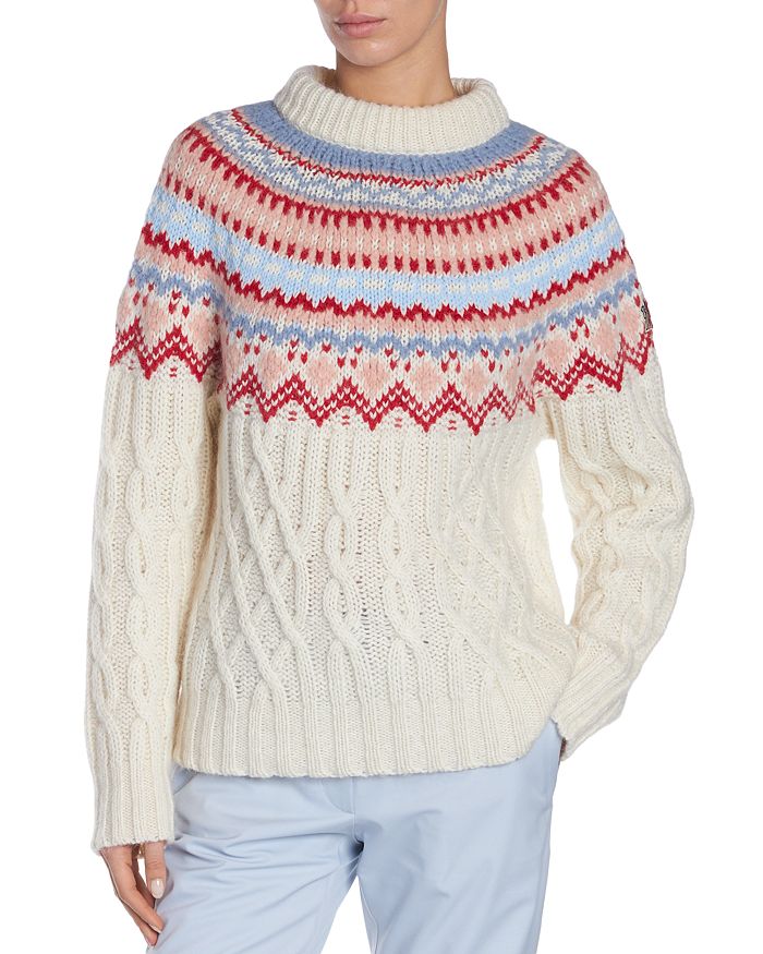 Свитер с круглым вырезом Moncler, коричневый/бежевый
Свитер с круглым вырезом Moncler, коричневый/бежевый