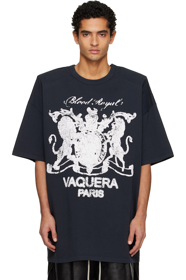 Vaquera Черная футболка с подплечниками
Vaquera Черная футболка с подплечниками