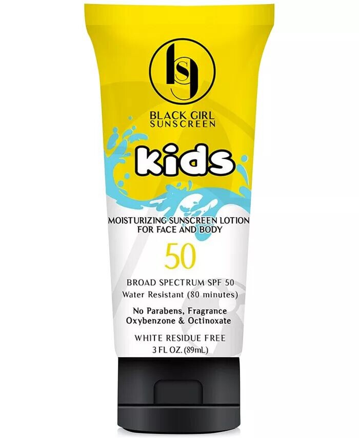 Детский солнцезащитный крем широкого спектра действия SPF 50, 3 унции Black Girl Sunscreen
Детский солнцезащитный крем широкого спектра действия SPF 50, 3 унции Black Girl Sunscreen