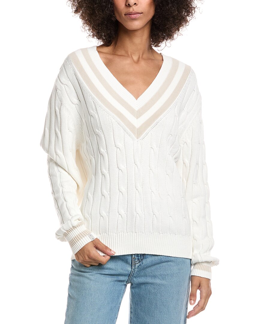 THE UPSIDE Louie Вязаный свитер, белый
THE UPSIDE Louie Вязаный свитер, белый