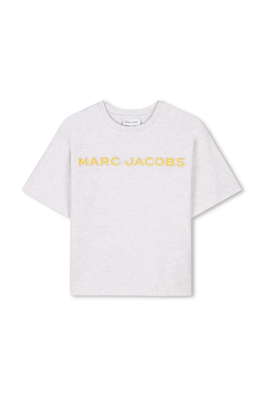 Детская хлопковая футболка Marc Jacobs, серый 
Детская хлопковая футболка Marc Jacobs, серый