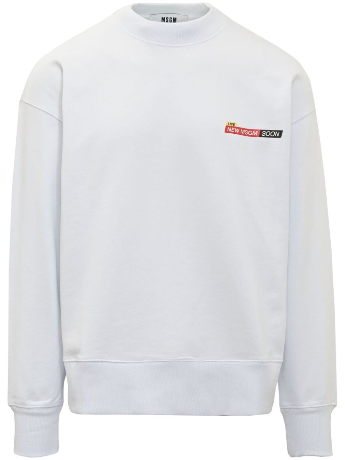 Толстовка с графическим принтом MSGM, белый
Толстовка с графическим принтом MSGM, белый