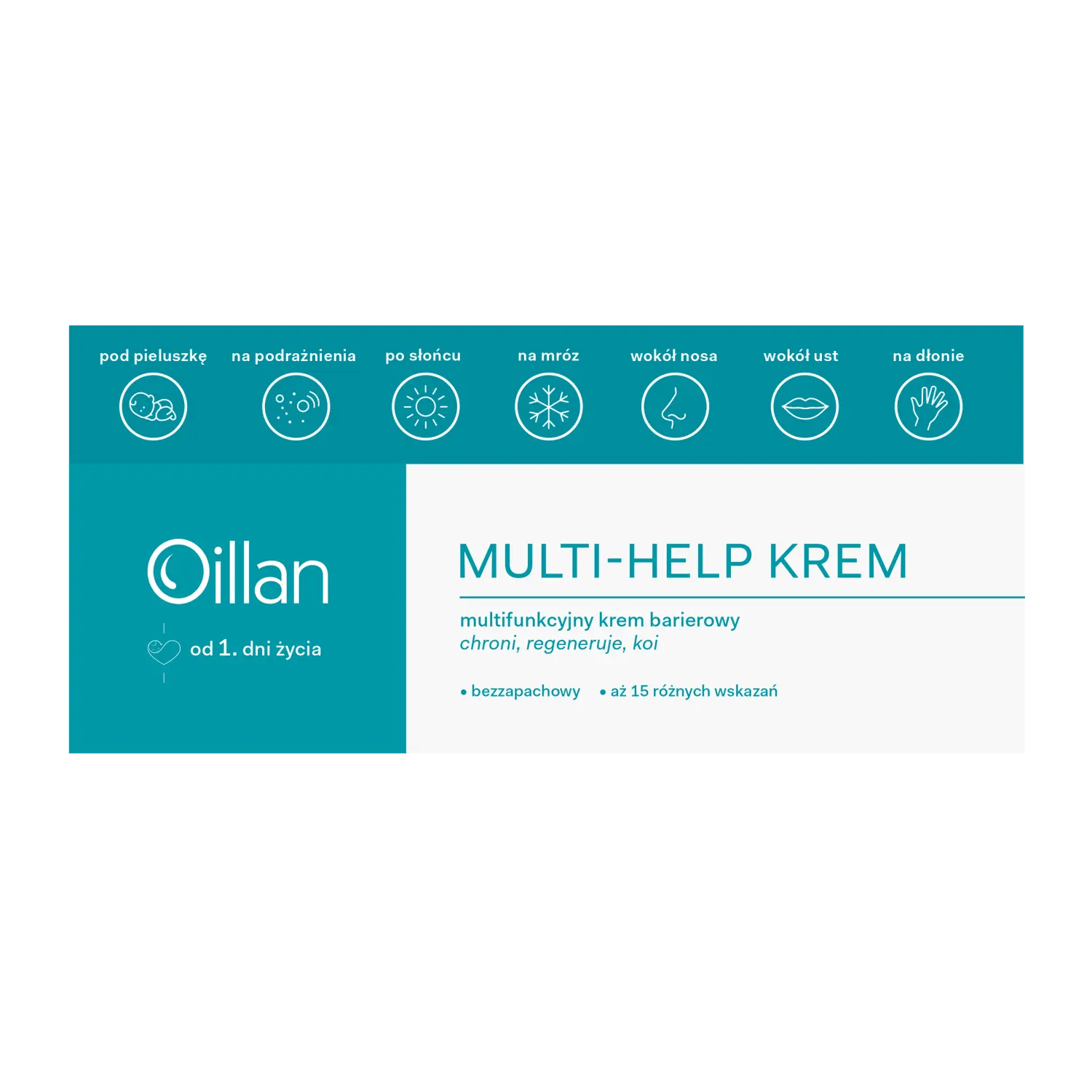 Многофункциональный барьерный крем для лица Oillan Multi-Help, 50 мл 
Многофункциональный барьерный крем для лица Oillan Multi-Help, 50 мл