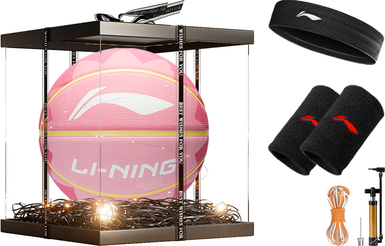 LINING Резиновый баскетбольный мяч pink yellow размер 7 тренировочный unisex
LINING Резиновый баскетбольный мяч pink yellow размер 7 тренировочный unisex