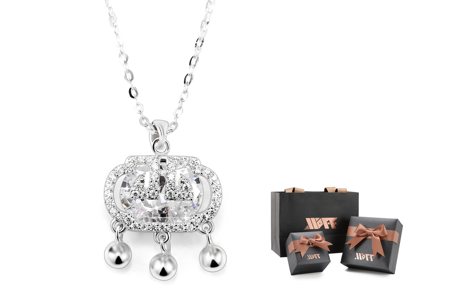 XXOFF Ожерелье из стерлингового серебра 925 пробы для женщин, серебристо-белое
XXOFF Ожерелье из стерлингового серебра 925 пробы для женщин, серебристо-белое