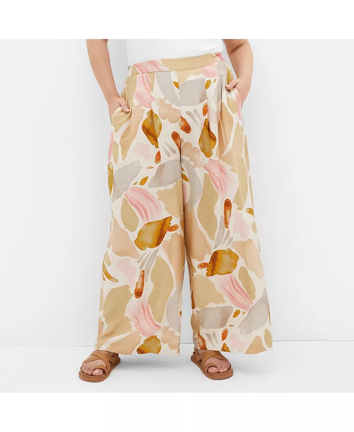 Брюки Surface Level Plus Size CITY CHIC, коричневый/бежевый
Брюки Surface Level Plus Size CITY CHIC, коричневый/бежевый