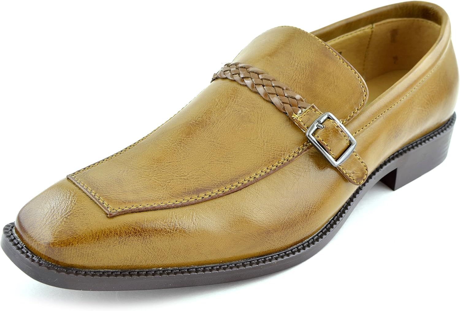 Мужские классические кожаные лоферы Moda Di Raza для делового стиля, Camel-iv
Мужские классические кожаные лоферы Moda Di Raza для делового стиля, Camel-iv