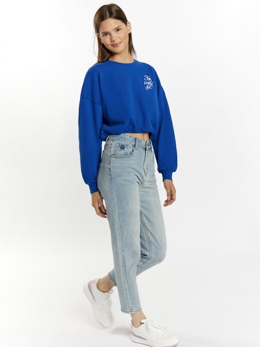 Укороченная толстовка Mymo, синий
Укороченная толстовка Mymo, синий